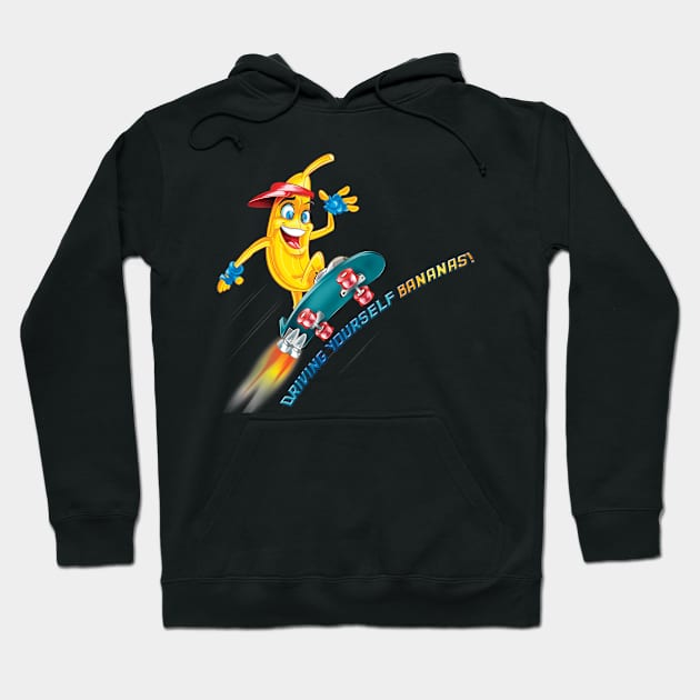 Going Bananas Hoodie by Pigeon585